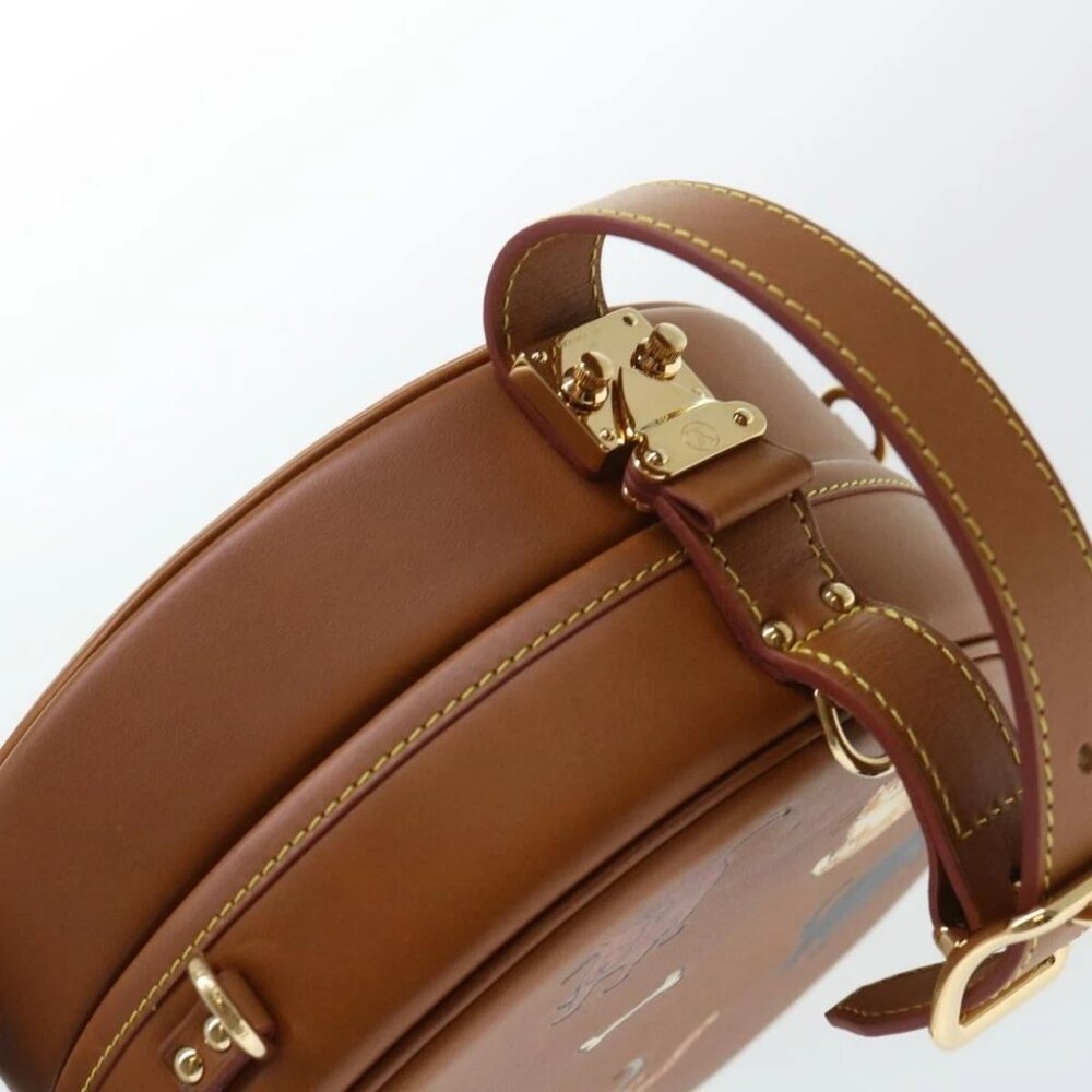 LOUIS VUITTON Catgram Petite Boite Chapeau Shoulder Bag Brown - Picture 4 of 15